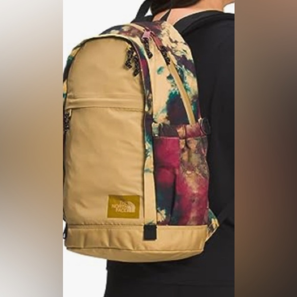 The North Face Casual Antelope Backpack Tan Ice Dye Print-Antelope Tan, 15 - Picture 7 of 8